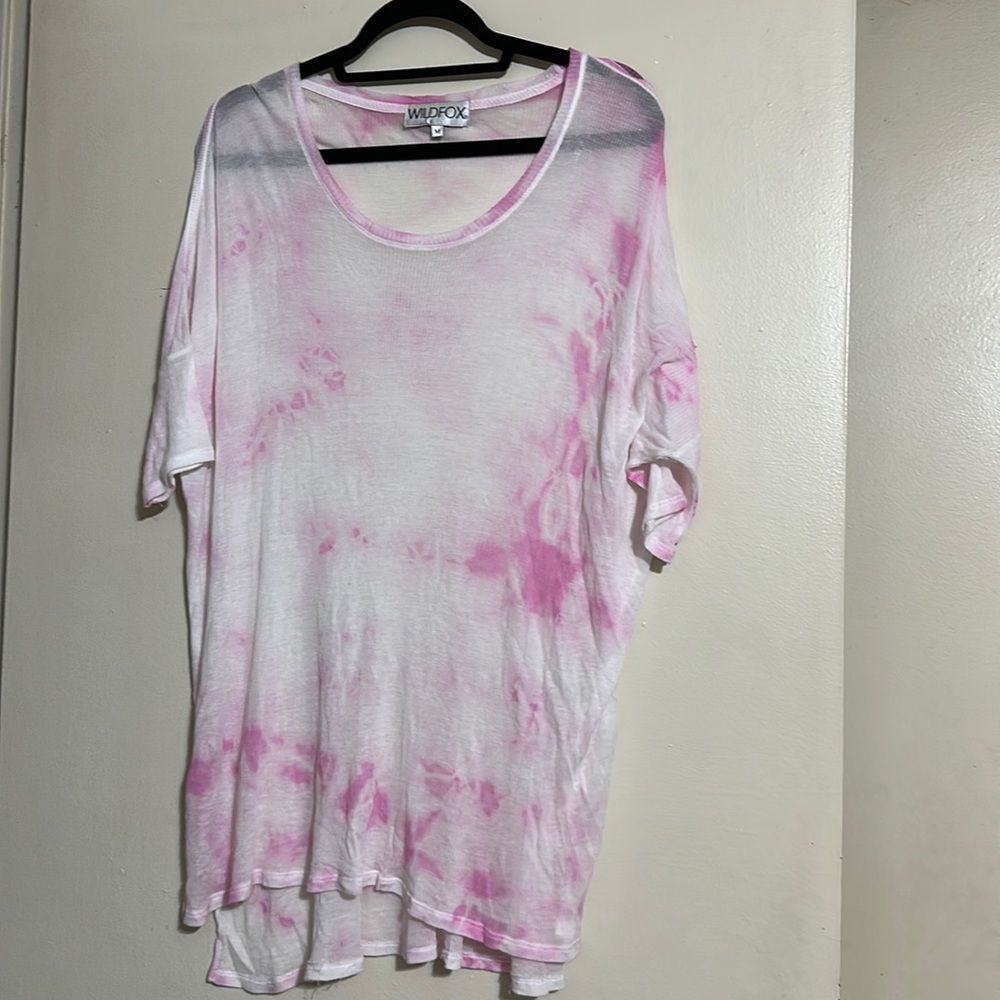 Wildfox tie dye top